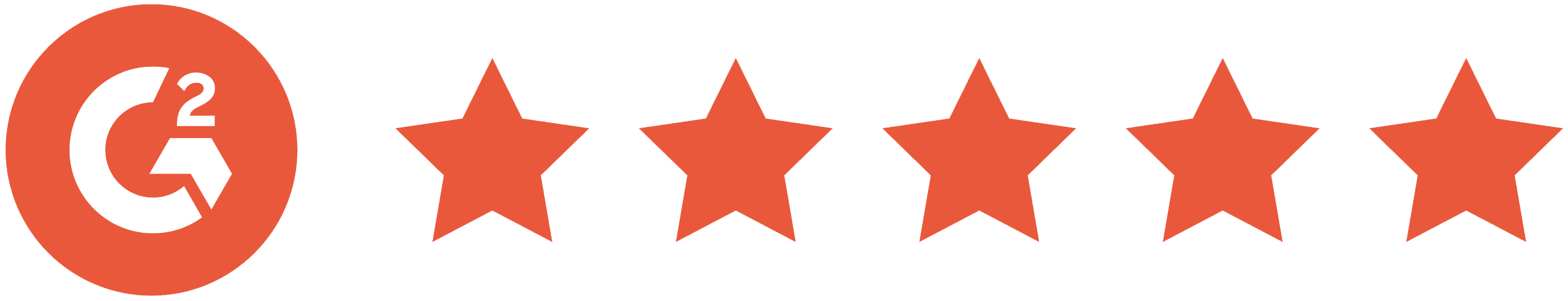Rated 5 stars on G2